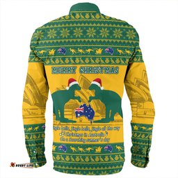 Amazing Aussie Australia Scorching Australia Christmas Green Long Sleeve Shirt