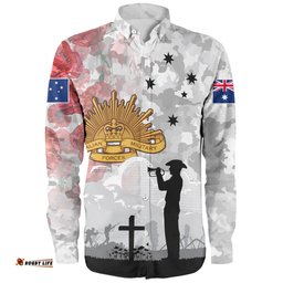 Amazing Aussie Australia We Will Remember Them Anzac Day Long Sleeve Shirt