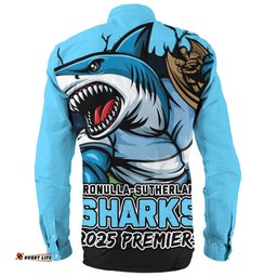 Amazing Aussie Cronulla Sutherland Sharks Unleash Power In The Ultimate Battle Long Sleeve Shirt