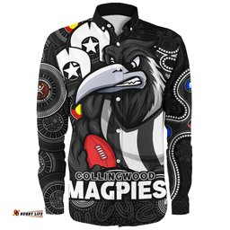 Amazing Aussie Collingwood NAIDOC Spirit Of Country Long Sleeve Shirt