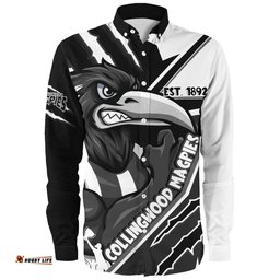 Amazing Aussie Collingwood Battlefield Glory Gear Long Sleeve Shirt