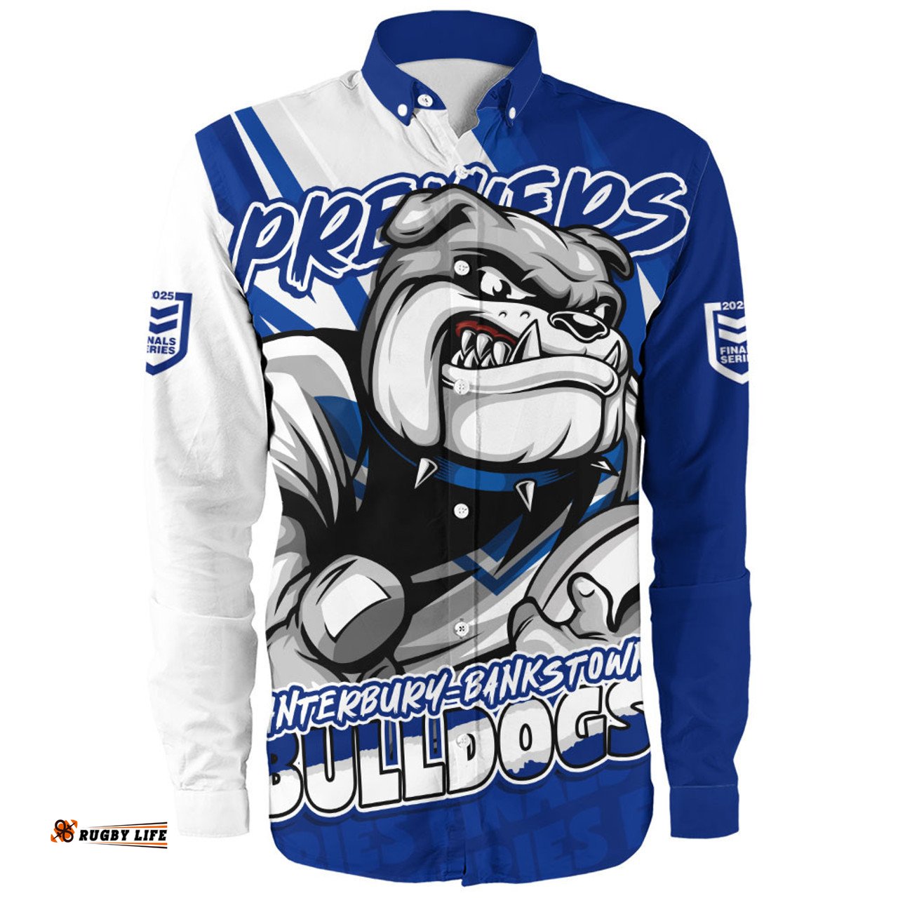 Amazing Aussie Canterbury Bankstown Bulldogs Chasing Victory 2025 Final Series Pride Long Sleeve Shirt