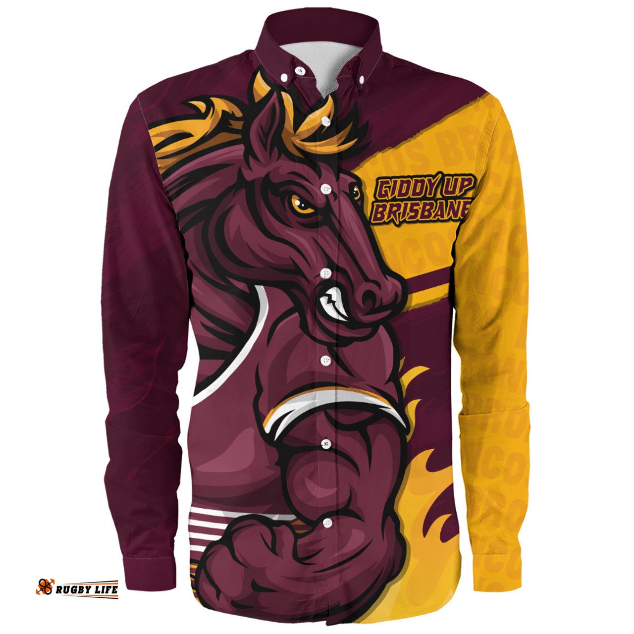 Amazing Aussie Brisbane Broncos Defend The Pride Long Sleeve Shirt
