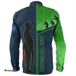 Amazing Aussie Canberra Raiders Anzac Day Lest We Forget Poppy Long Sleeve Shirt