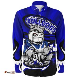 Amazing Aussie Canterbury Bankstown Bulldogs Premiership Series Sports Gear Long Sleeve Shirt