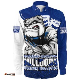 Amazing Aussie Canterbury Bankstown Bulldogs Battle For Glory Rugby Finals Edition Long Sleeve Shirt