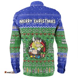 Amazing Aussie Canberra Raiders Christmas Custom Chrissie Spirit Long Sleeve Shirt