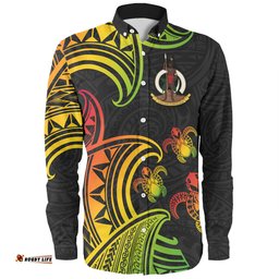 Amazing Aussie Australia South Sea Islanders Vanuatu Polynesian Reggae Tentacle Turtle Long Sleeve Shirt