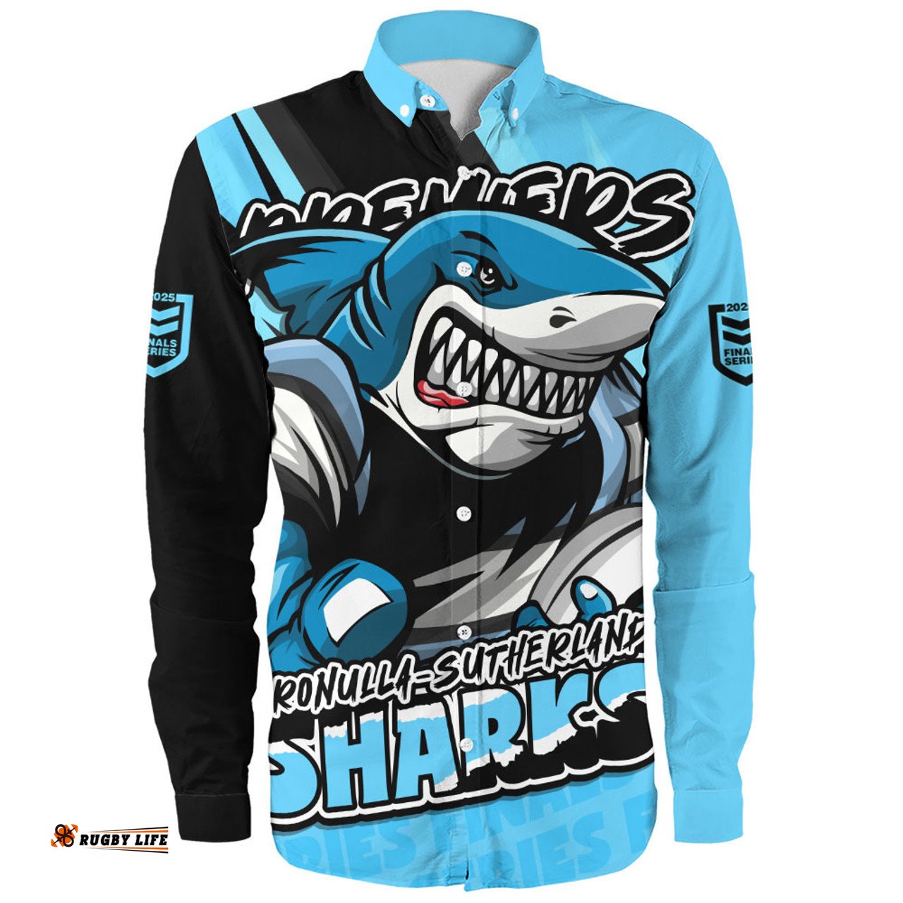 Amazing Aussie Cronulla Sutherland Sharks Chasing Victory 2025 Final Series Pride Long Sleeve Shirt