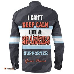 Amazing Aussie Cronulla Sutherland Sharks Sharkies Supporter Long Sleeve Shirt