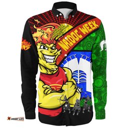 Amazing Aussie Gold Coast SUNS NAIDOC Week Pride Edition Long Sleeve Shirt