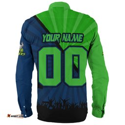 Amazing Aussie Canberra Raiders Fearless Soul Series Long Sleeve Shirt