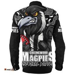 Amazing Aussie Collingwood Final Clash Battle Edition Long Sleeve Shirt