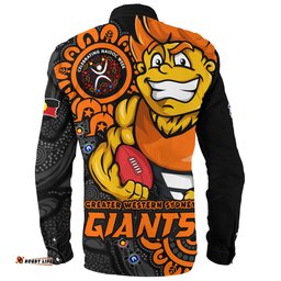 Amazing Aussie GWS GIANTS Power Through Generations NAIDOC Edition Long Sleeve Shirt