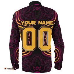 Amazing Aussie Brisbane Lions Spirit Warriors Of The Game Long Sleeve Shirt