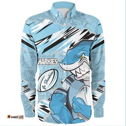 Amazing Aussie Cronulla Sutherland Sharks Theme Song Long Sleeve Shirt