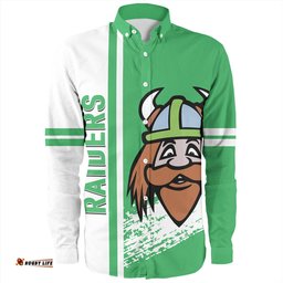 Amazing Aussie Canberra Raiders Canberra Raiders Mascot Quater Style Long Sleeve Shirt
