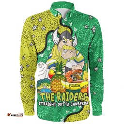 Amazing Aussie Canberra Raiders Custom Australian Big Things Long Sleeve Shirt