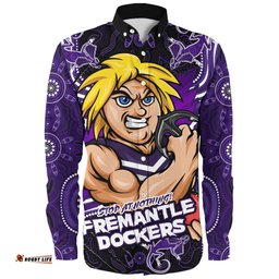 Amazing Aussie Fremantle Spirit Warriors Of The Game Long Sleeve Shirt