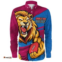 Amazing Aussie Brisbane Lions Defend The Pride Long Sleeve Shirt