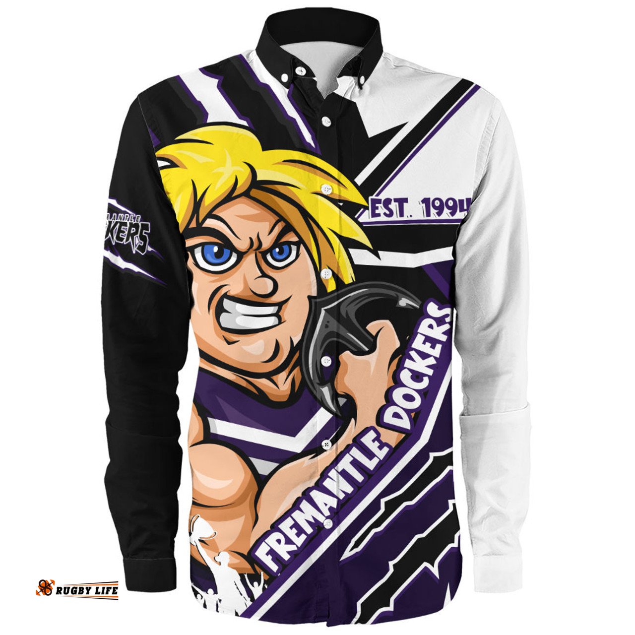 Amazing Aussie Fremantle Battlefield Glory Gear Long Sleeve Shirt