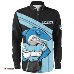 Amazing Aussie Cronulla Sutherland Sharks Custom Team Of Us Die Hard Fan Supporters Long Sleeve Shirt