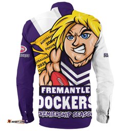 Amazing Aussie Fremantle Australian Football Finals Premiership Spirit Long Sleeve Shirt