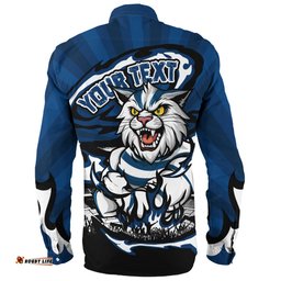 Amazing Aussie Geelong Cats Premiership Series Flame Edition Long Sleeve Shirt