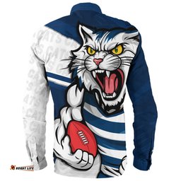 Amazing Aussie Geelong Cats Defend The Pride Long Sleeve Shirt