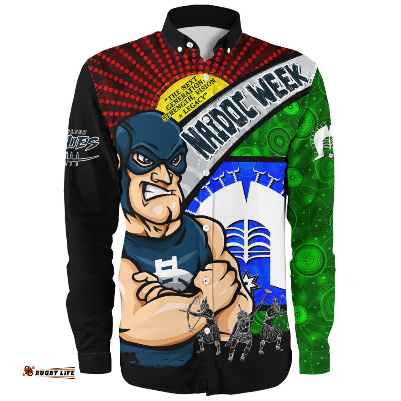 Amazing Aussie Carlton NAIDOC Week Pride Edition Long Sleeve Shirt