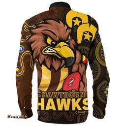 Amazing Aussie Hawthorn NAIDOC Spirit Of Country Long Sleeve Shirt