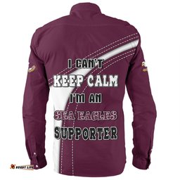 Amazing Aussie Manly Warringah Sea Eagles Custom Team Of Us Die Hard Fan Supporters Long Sleeve Shirt
