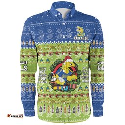 Amazing Aussie Parramatta Eels Christmas Custom Chrissie Spirit Long Sleeve Shirt