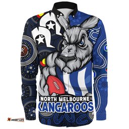 Amazing Aussie North Melbourne NAIDOC Spirit Of Country Long Sleeve Shirt