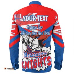 Amazing Aussie Newcastle Knights Happy Australia Day We Are One And Free Long Sleeve Shirt