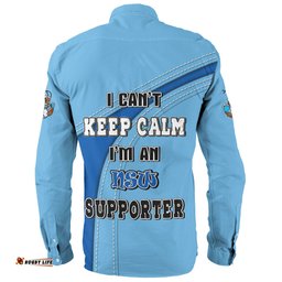 Amazing Aussie New South Wales Blues Custom Team Of Us Die Hard Fan Supporters Long Sleeve Shirt
