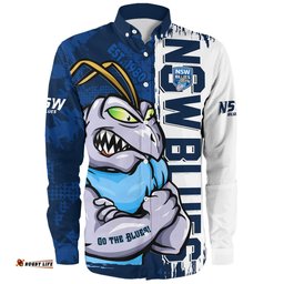 Amazing Aussie New South Wales Blues Blue Blooded Spirit Blues Legacy Long Sleeve Shirt