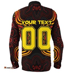 Amazing Aussie Gold Coast SUNS Spirit Warriors Of The Game Long Sleeve Shirt