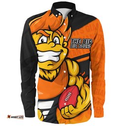 Amazing Aussie GWS GIANTS Defend The Pride Long Sleeve Shirt