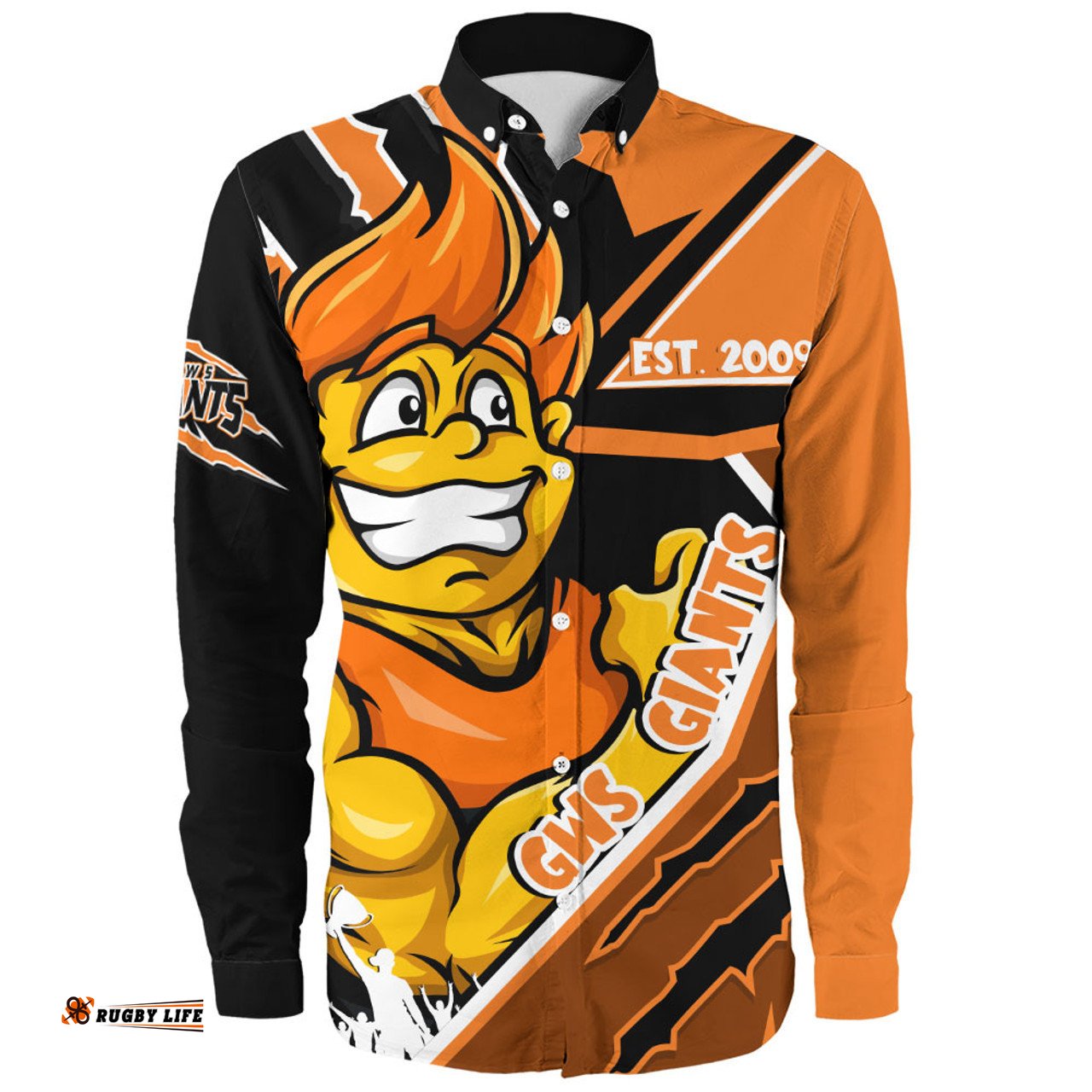 Amazing Aussie GWS GIANTS Battlefield Glory Gear Long Sleeve Shirt