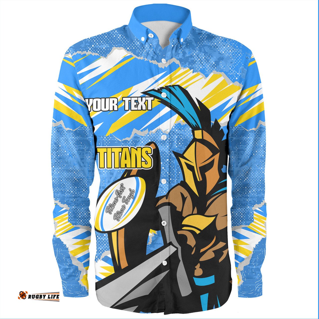 Amazing Aussie Gold Coast Titans Sport Theme Song Long Sleeve Shirt
