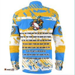 Amazing Aussie Gold Coast Titans Sport Theme Song Inspired Long Sleeve Shirt