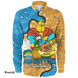 Amazing Aussie Gold Coast Titans Custom Australian Big Things Long Sleeve Shirt
