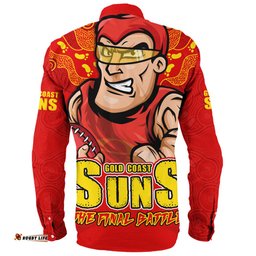 Amazing Aussie Gold Coast SUNS Final Clash Battle Edition Long Sleeve Shirt