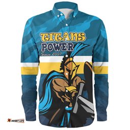 Amazing Aussie Gold Coast Titans Custom I Hate Being This Awesome But Gold Coast Titans Long Sleeve Shirt