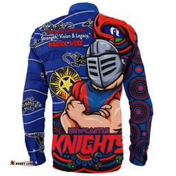 Amazing Aussie Newcastle Knights Spirit Of NAIDOC Series Long Sleeve Shirt