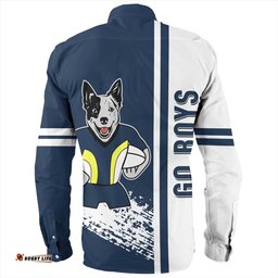 Amazing Aussie North Queensland Cowboys North Queensland Cowboys Mascot Quater Style Long Sleeve Shirt