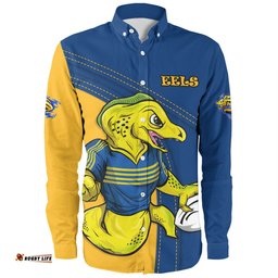 Amazing Aussie Parramatta Eels Custom Team Of Us Die Hard Fan Supporters Long Sleeve Shirt
