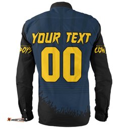 Amazing Aussie North Queensland Cowboys Heart Of A Fighter Tough And Fearless Long Sleeve Shirt