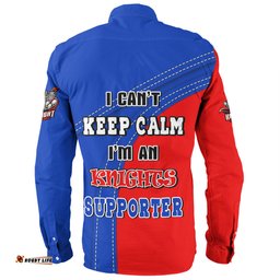 Amazing Aussie Newcastle Knights Custom Team Of Us Die Hard Fan Supporters Long Sleeve Shirt